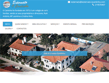 Tablet Screenshot of externato-ocantinho.com